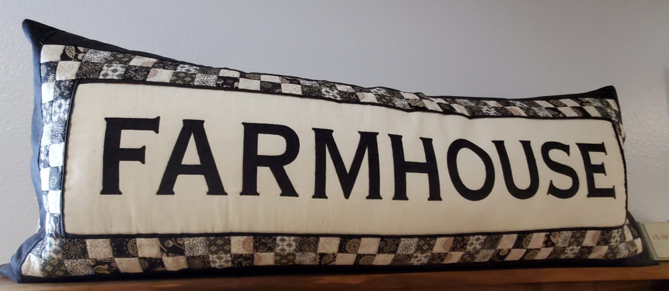 Farmhouse Bench Quilted Pillow